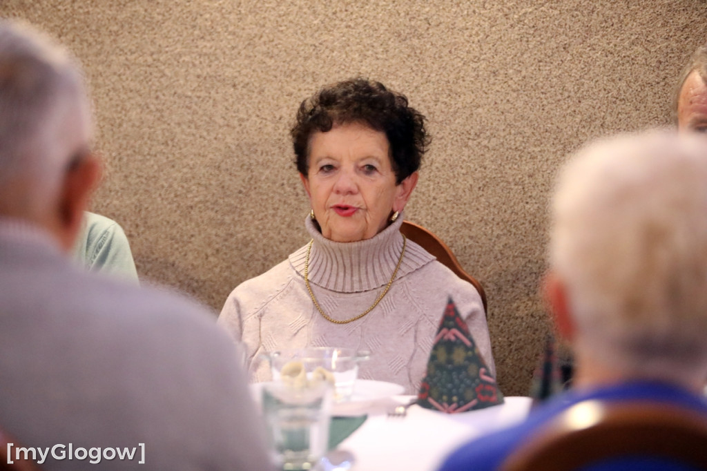 Wigilijne spotkanie seniorów na koniec programu