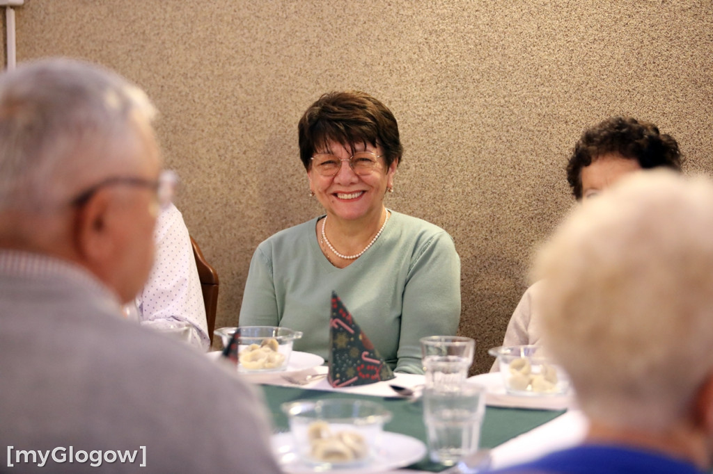 Wigilijne spotkanie seniorów na koniec programu