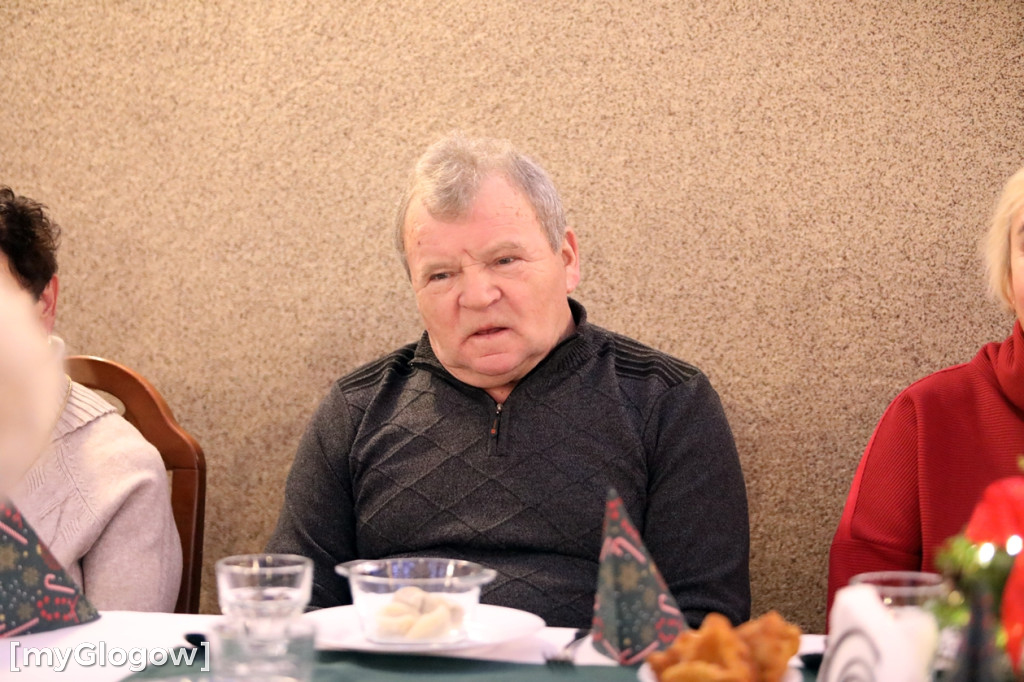 Wigilijne spotkanie seniorów na koniec programu