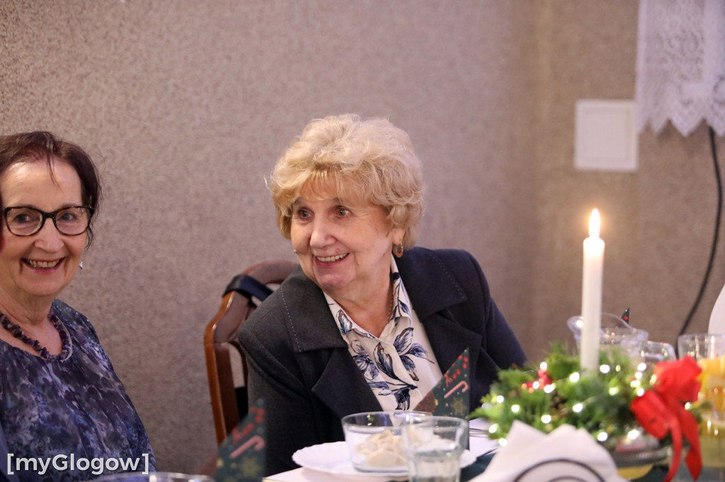 Wigilijne spotkanie seniorów na koniec programu