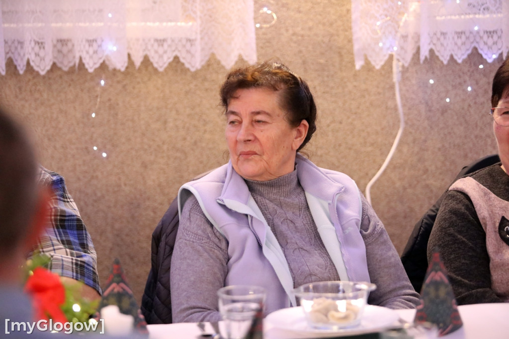 Wigilijne spotkanie seniorów na koniec programu