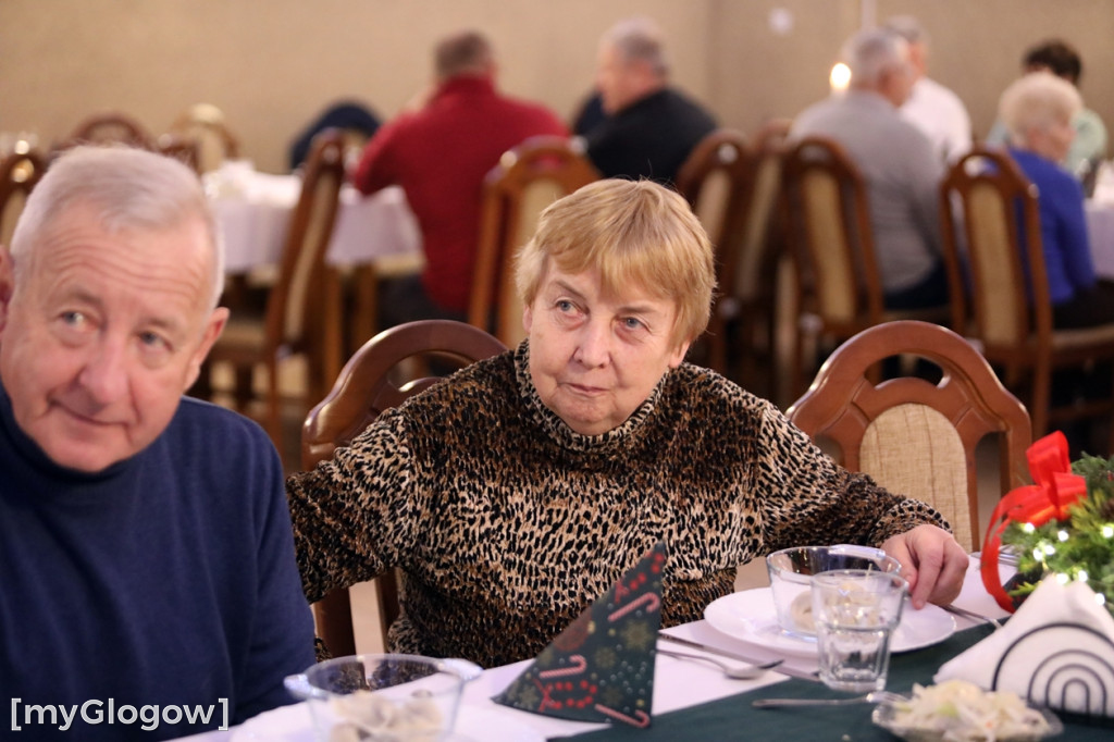 Wigilijne spotkanie seniorów na koniec programu