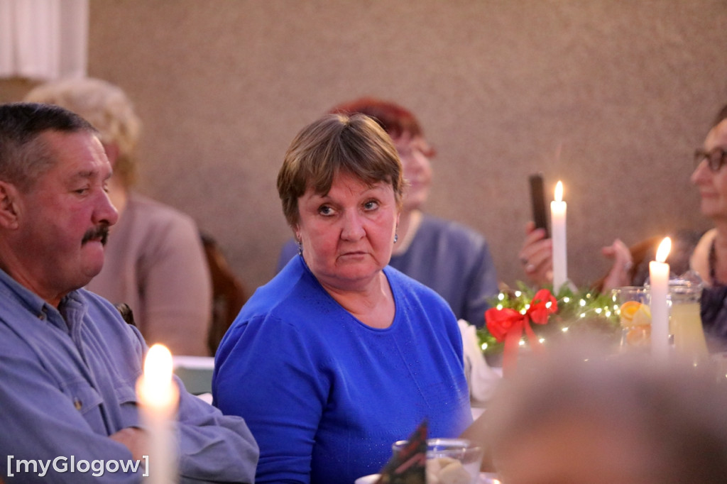 Wigilijne spotkanie seniorów na koniec programu