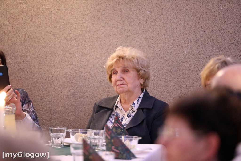 Wigilijne spotkanie seniorów na koniec programu