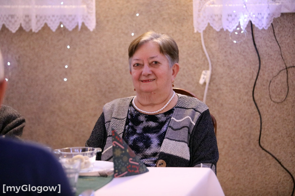 Wigilijne spotkanie seniorów na koniec programu