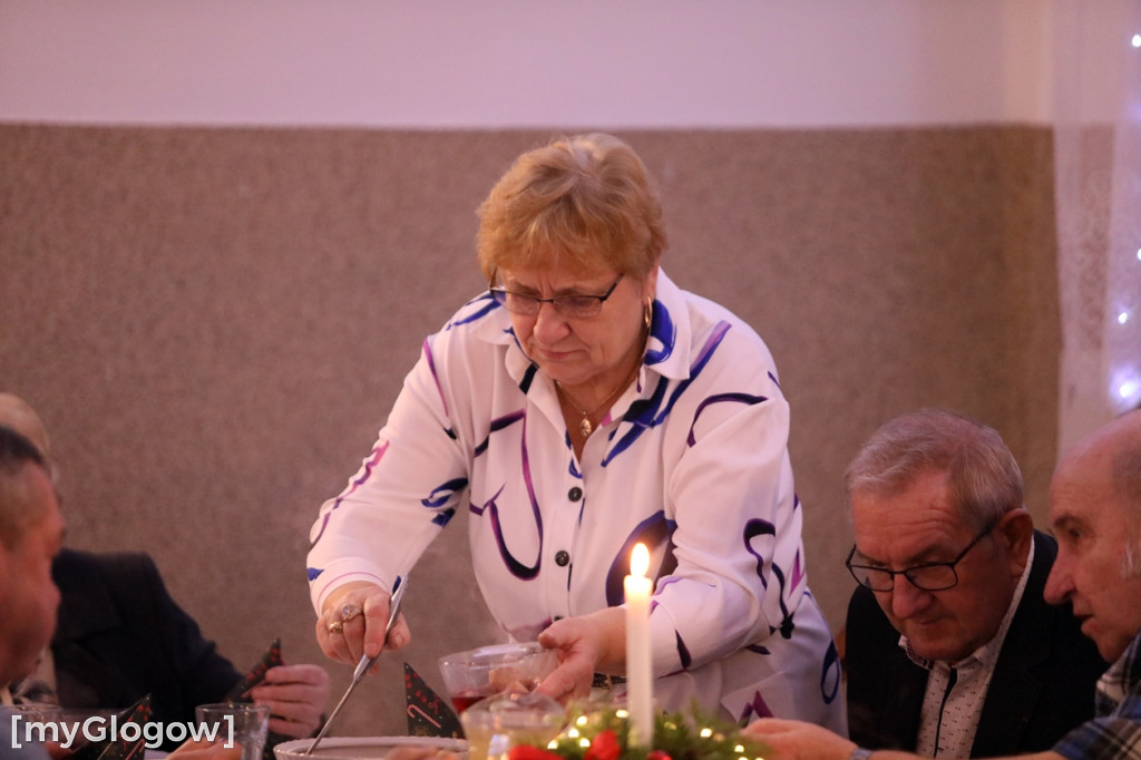 Wigilijne spotkanie seniorów na koniec programu