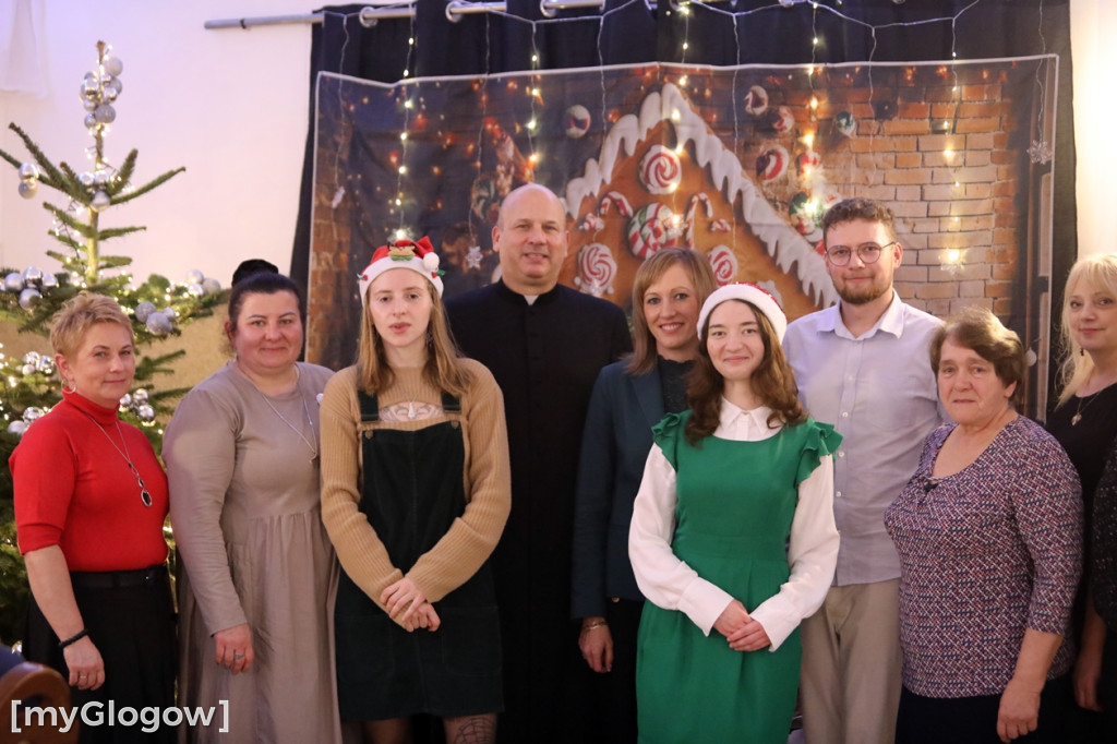 Wigilijne spotkanie seniorów na koniec programu