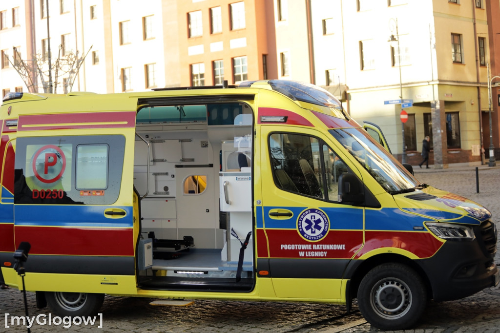 Nowa karetka dla mieszkańców Głogowa i powiatu