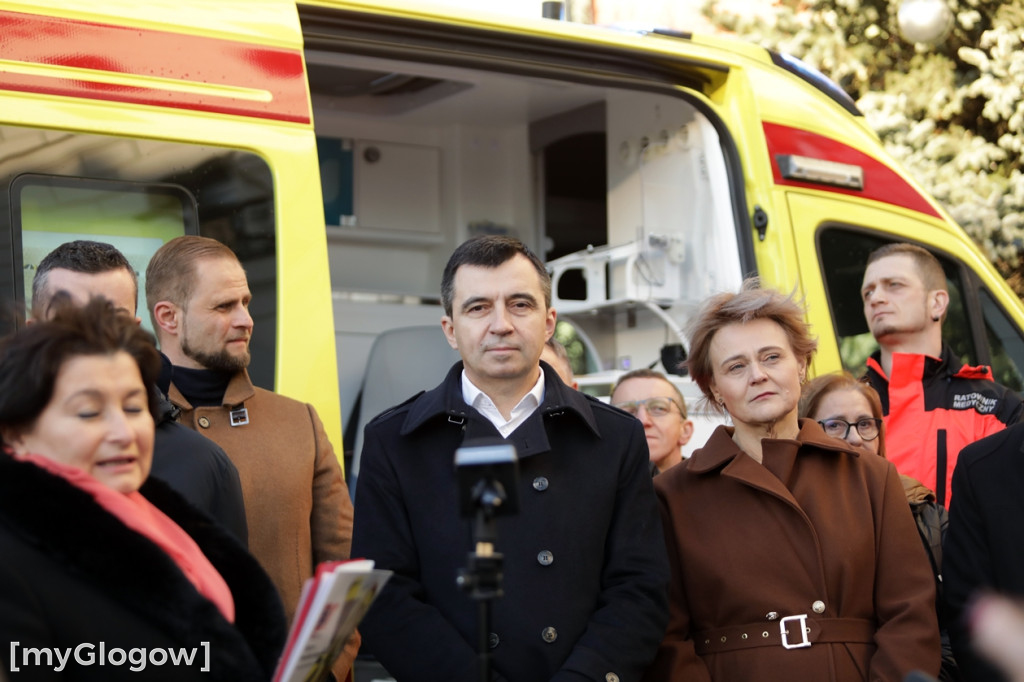 Nowa karetka dla mieszkańców Głogowa i powiatu