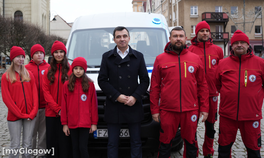 9-osobowy bus dla WOPR Głogów ułatwi transport