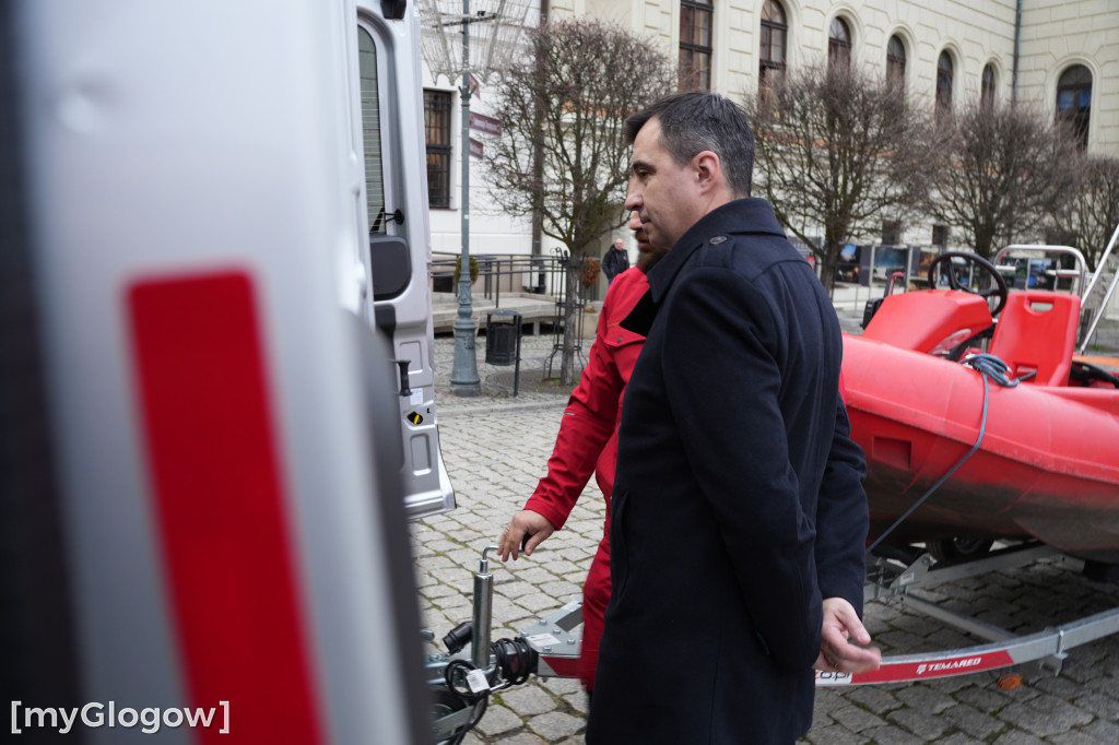 9-osobowy bus dla WOPR Głogów ułatwi transport