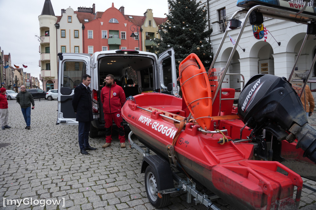 9-osobowy bus dla WOPR Głogów ułatwi transport