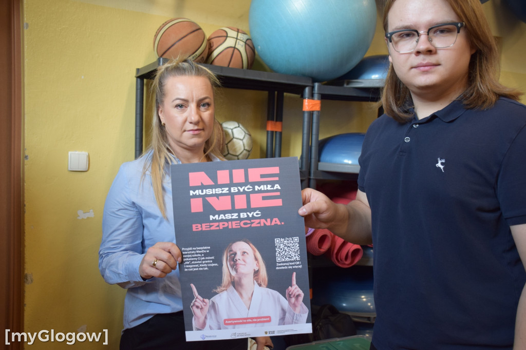 Samoobrona w I LO w Głogowie