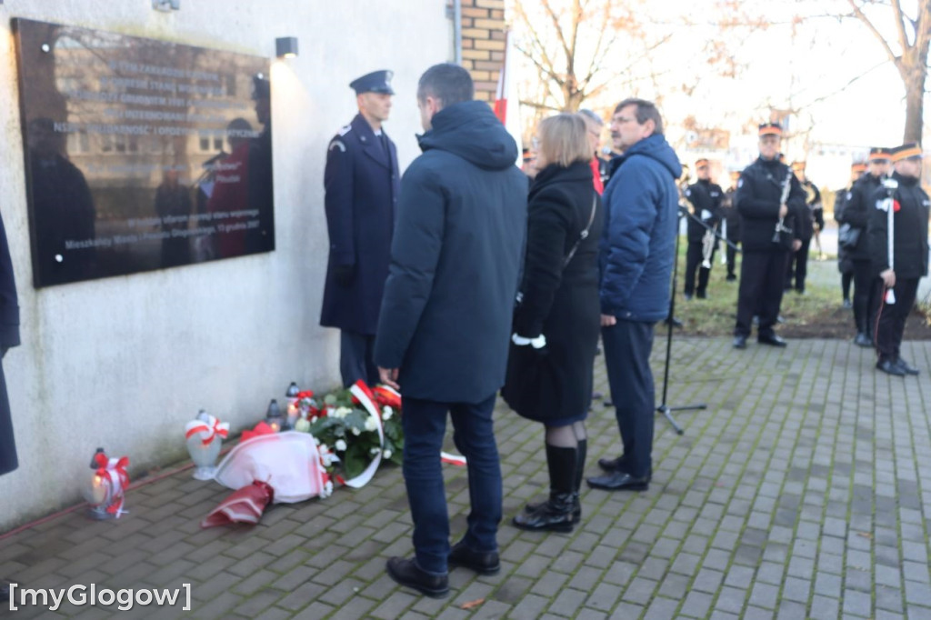 Rocznica stanu wojennego w Głogowie