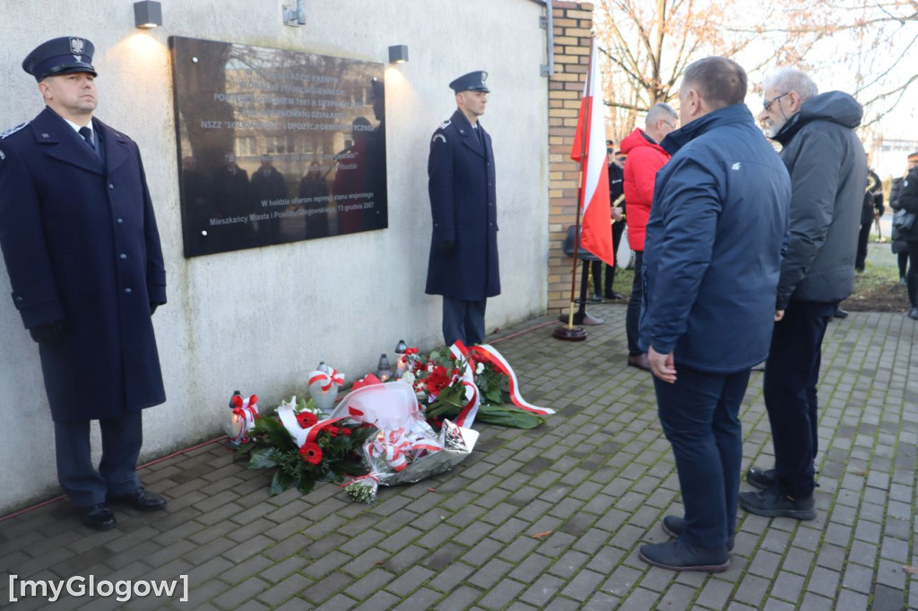Rocznica stanu wojennego w Głogowie