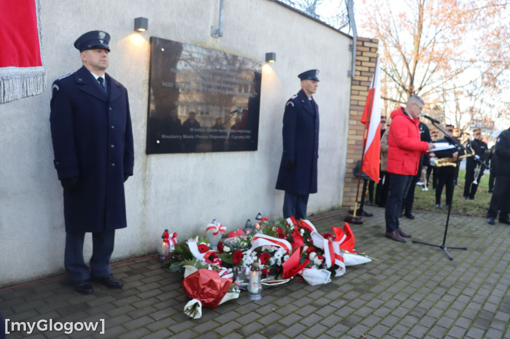 Rocznica stanu wojennego w Głogowie