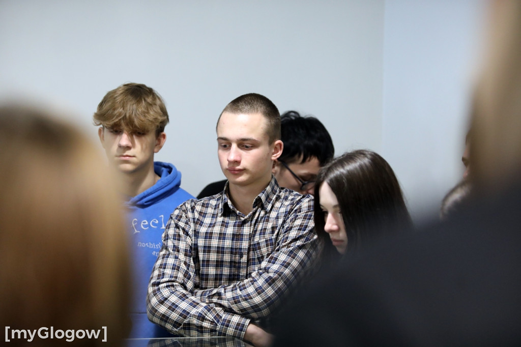 Młodzież z powiatu głogowskiego w Sejmie RP