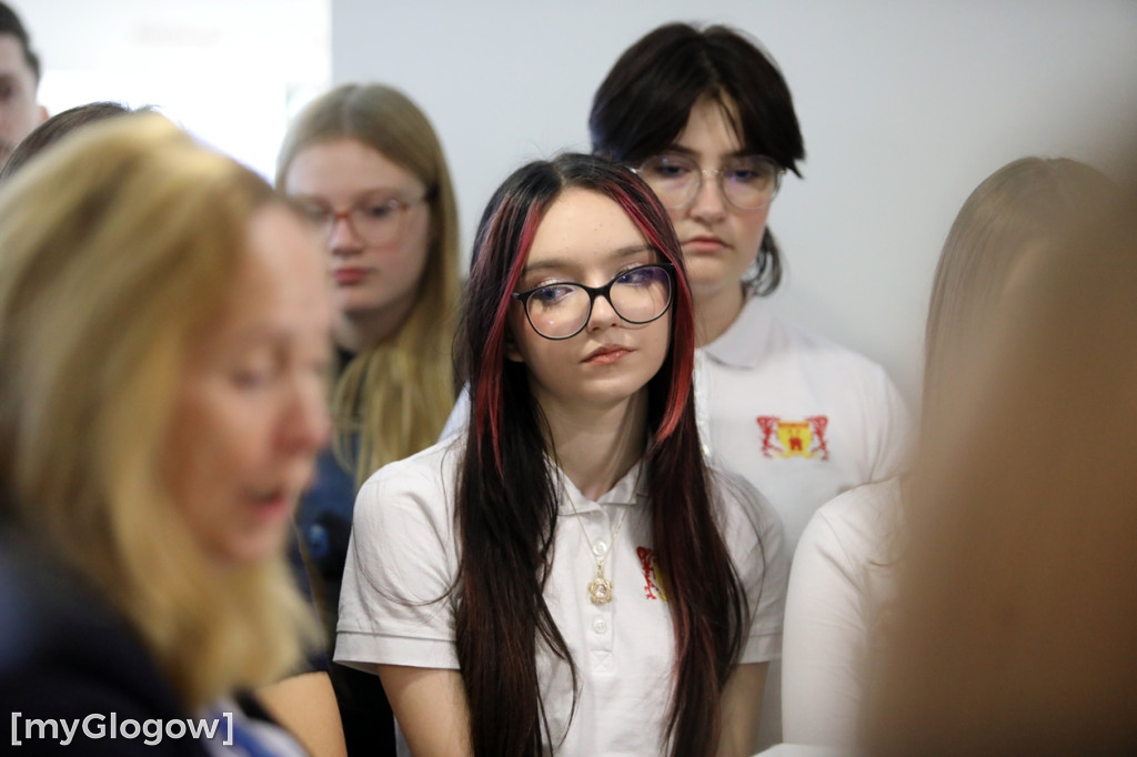 Młodzież z powiatu głogowskiego w Sejmie RP