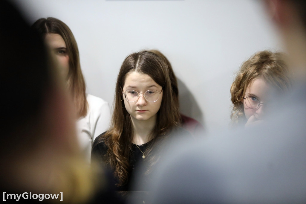 Młodzież z powiatu głogowskiego w Sejmie RP