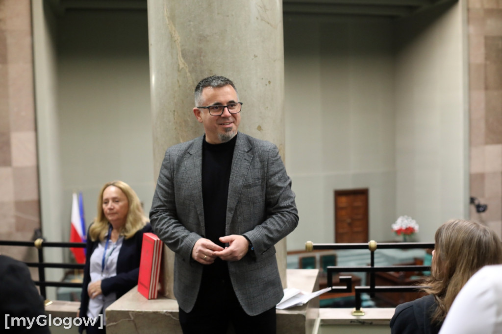 Młodzież z powiatu głogowskiego w Sejmie RP