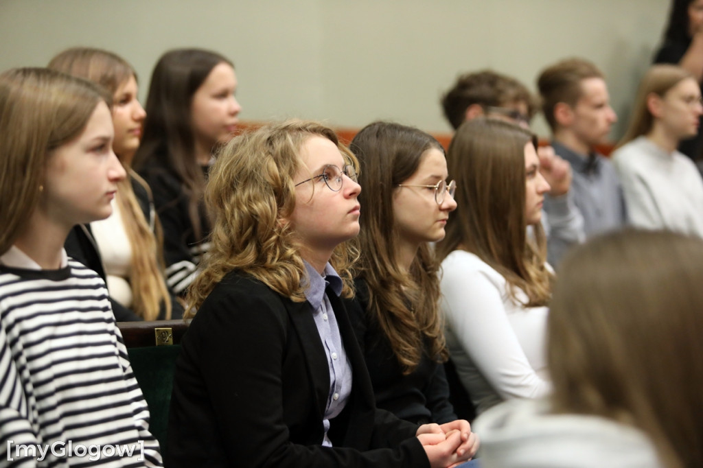 Młodzież z powiatu głogowskiego w Sejmie RP