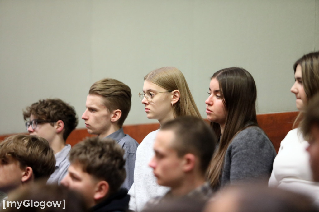 Młodzież z powiatu głogowskiego w Sejmie RP