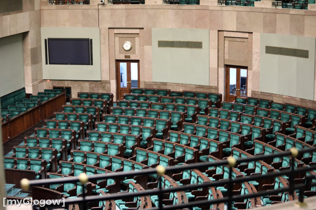 Młodzież z powiatu głogowskiego w Sejmie RP