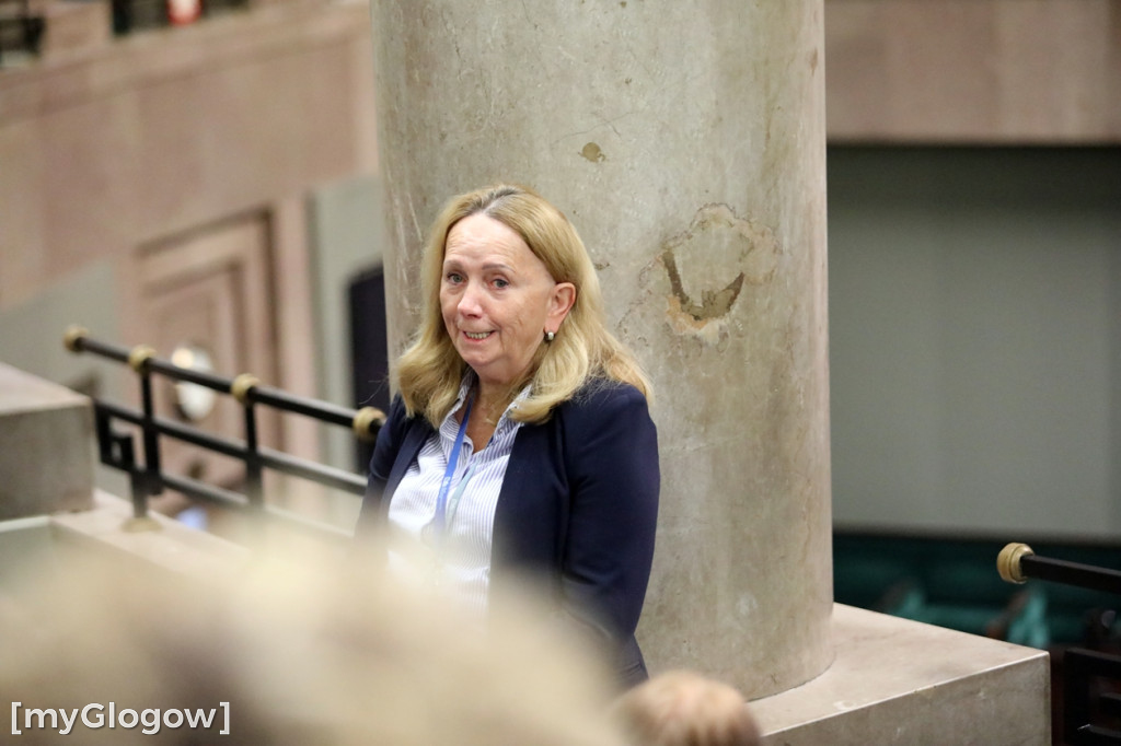 Młodzież z powiatu głogowskiego w Sejmie RP