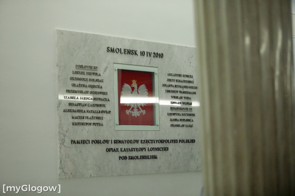 Młodzież z powiatu głogowskiego w Sejmie RP