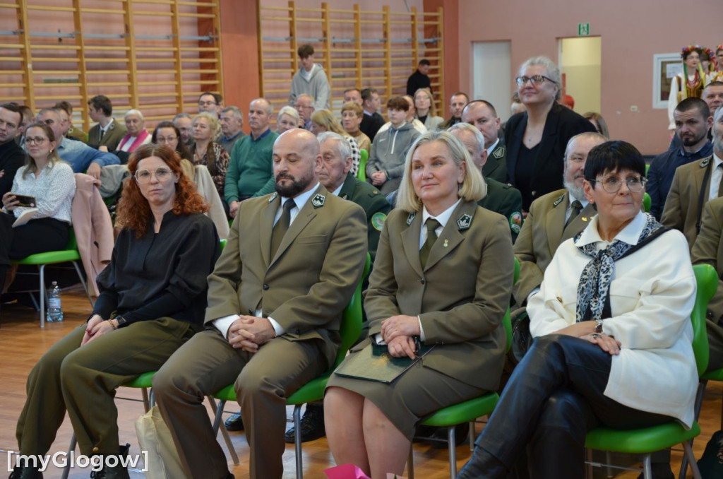 Pasowanie przyszłych leśników w Głogowie