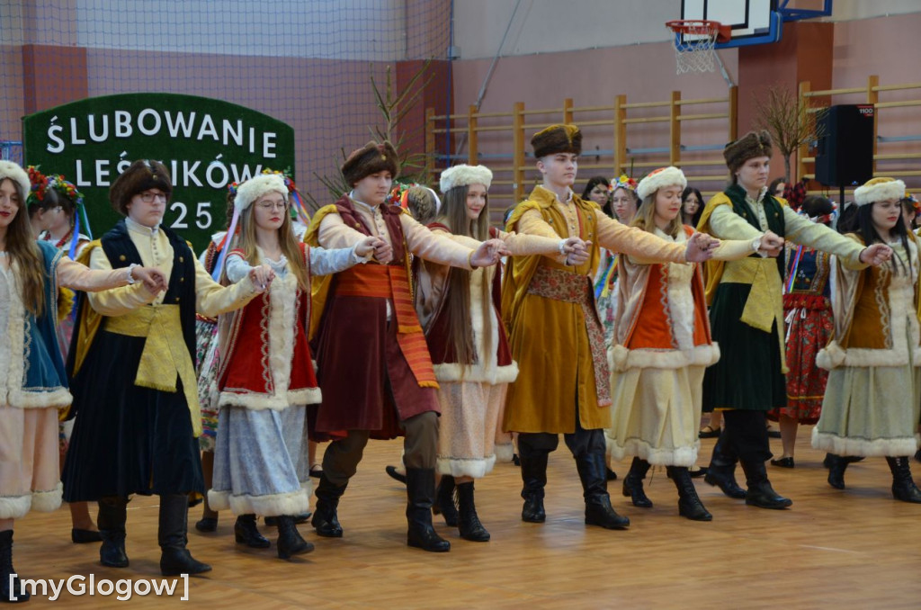 Pasowanie przyszłych leśników w Głogowie