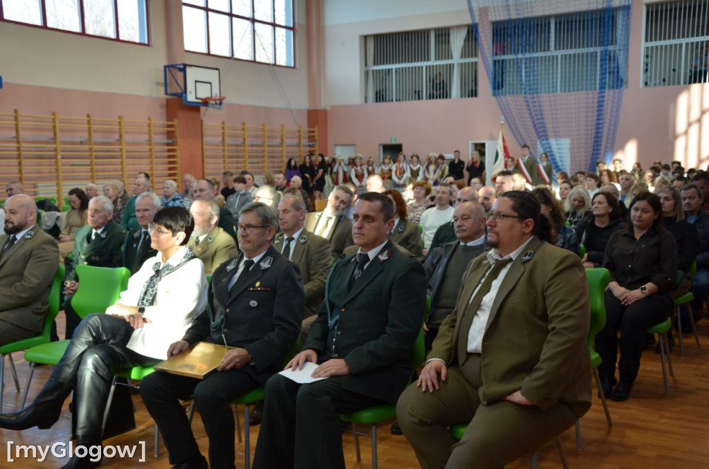 Pasowanie przyszłych leśników w Głogowie