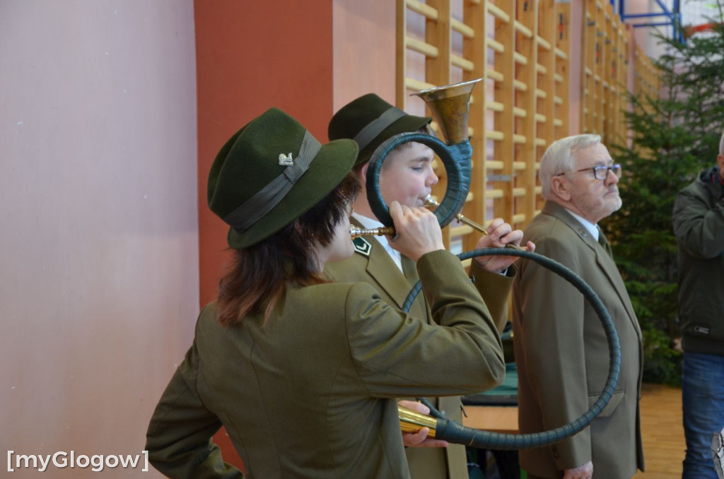 Pasowanie przyszłych leśników w Głogowie