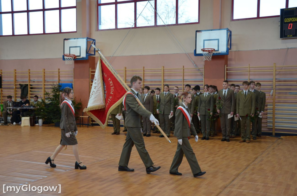 Pasowanie przyszłych leśników w Głogowie