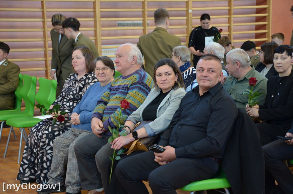 Pasowanie przyszłych leśników w Głogowie