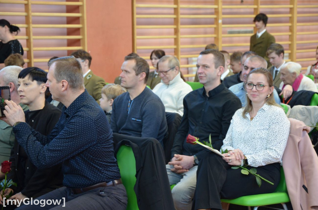 Pasowanie przyszłych leśników w Głogowie