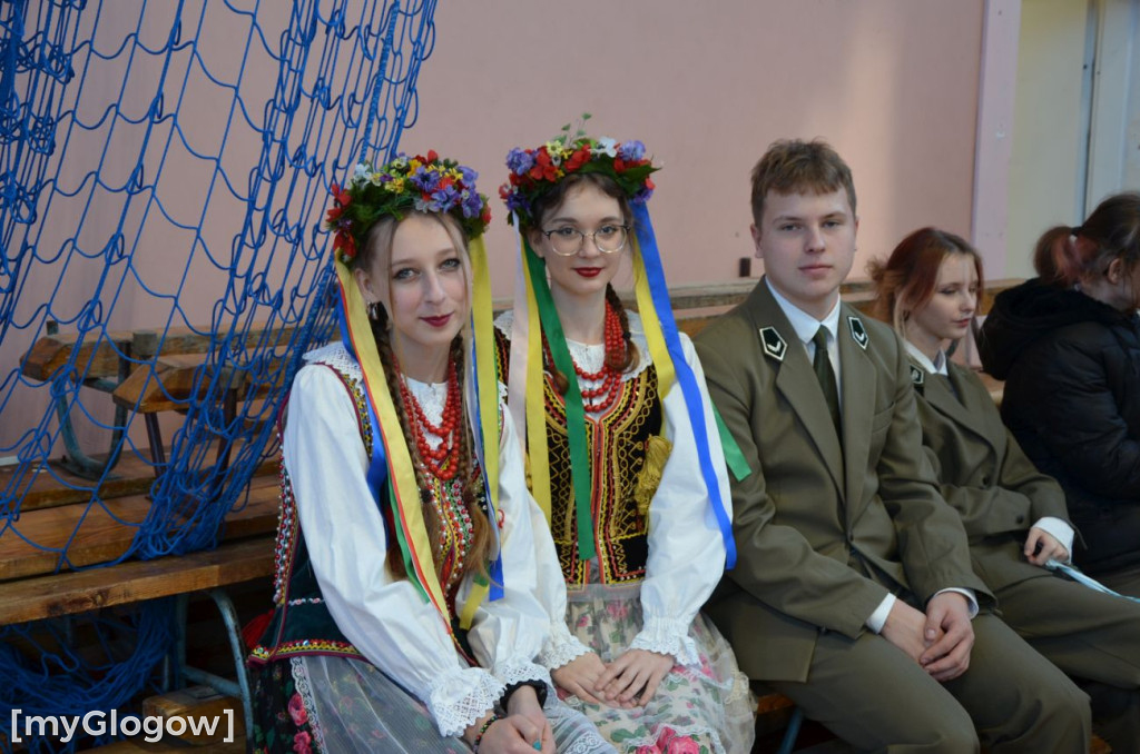 Pasowanie przyszłych leśników w Głogowie