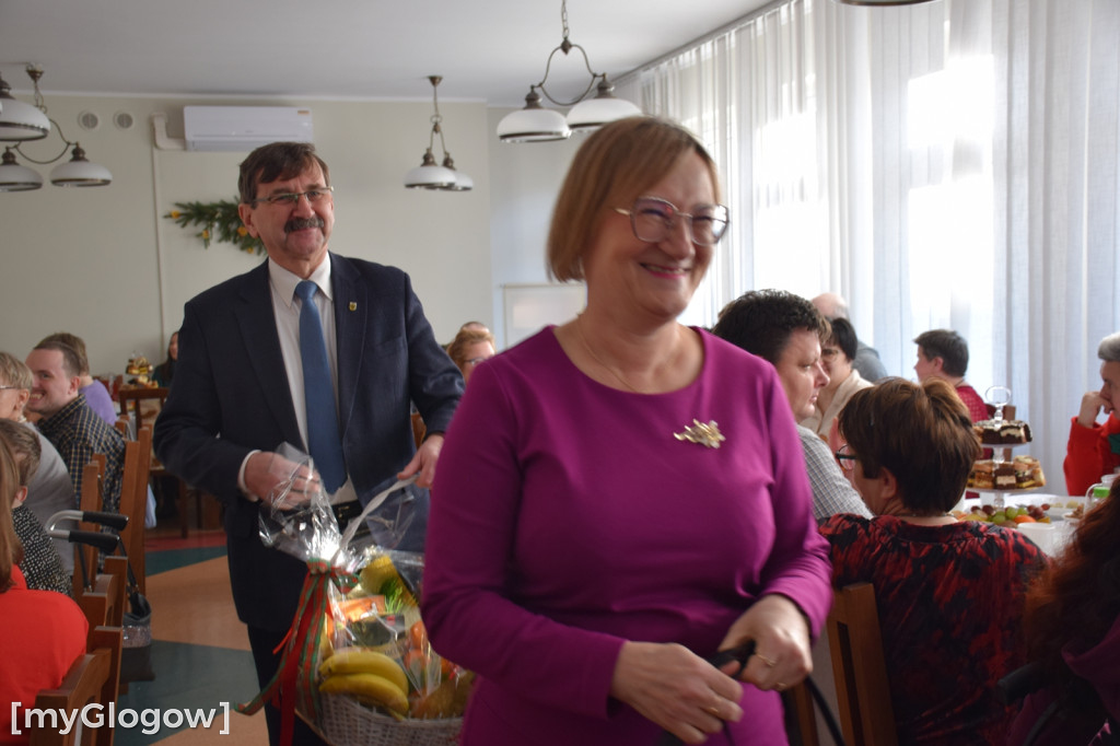 Spotkanie wigilijne domu samopomocy w Głogowie