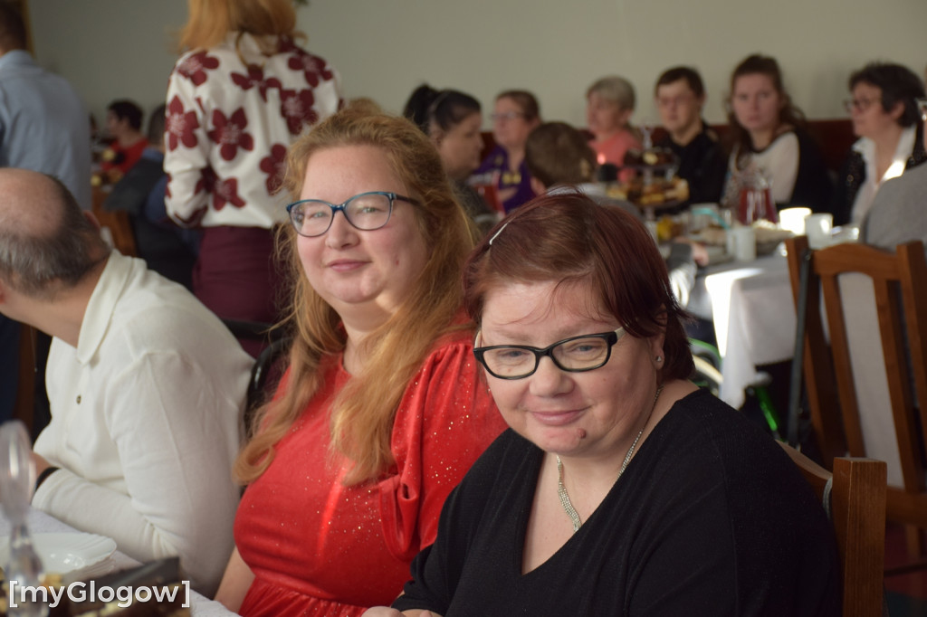 Spotkanie wigilijne domu samopomocy w Głogowie