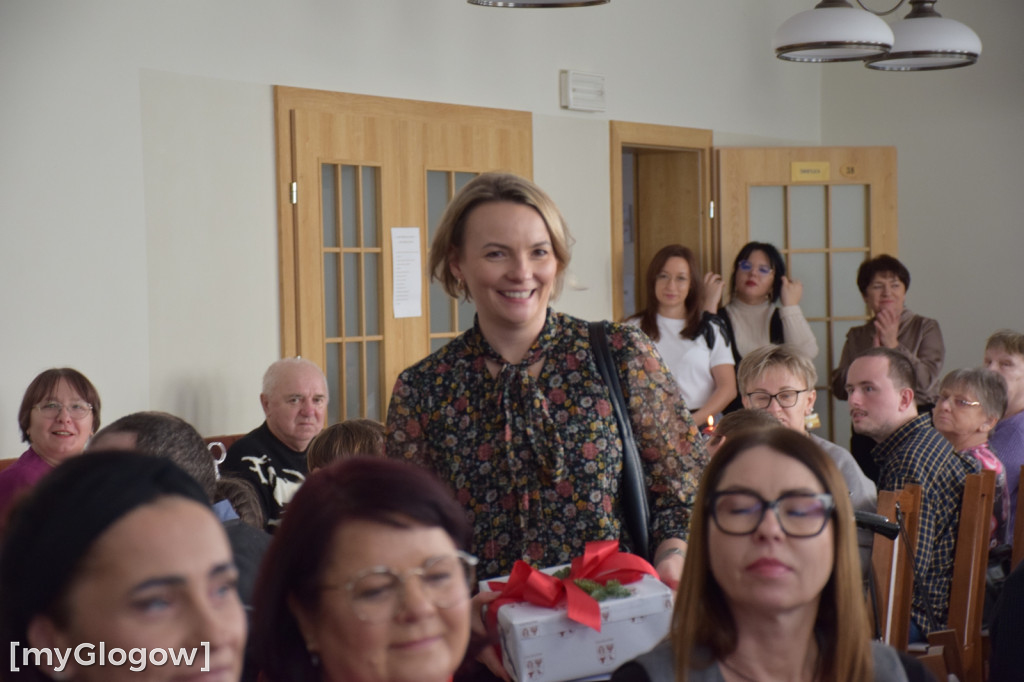 Spotkanie wigilijne domu samopomocy w Głogowie