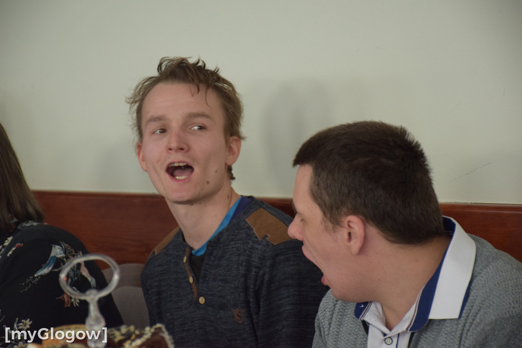 Spotkanie wigilijne domu samopomocy w Głogowie