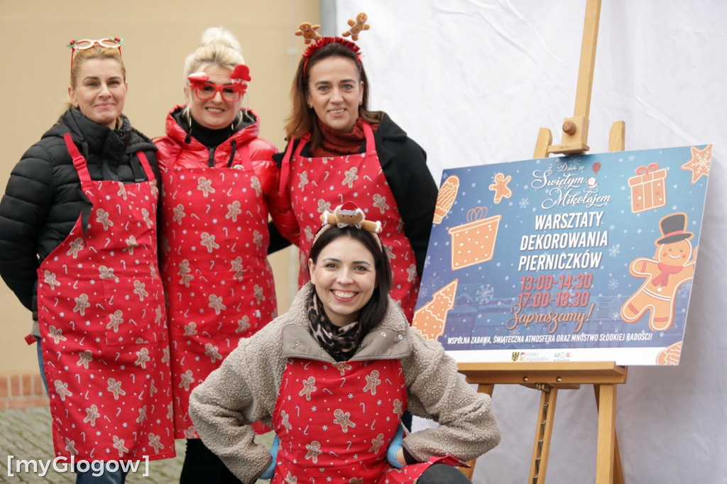 Dzień ze Świętym Mikołajem w Głogowie