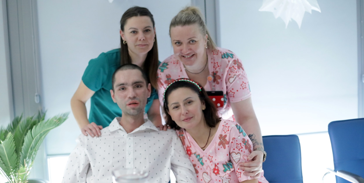 Piękne chwile podczas wigilii w hospicjum