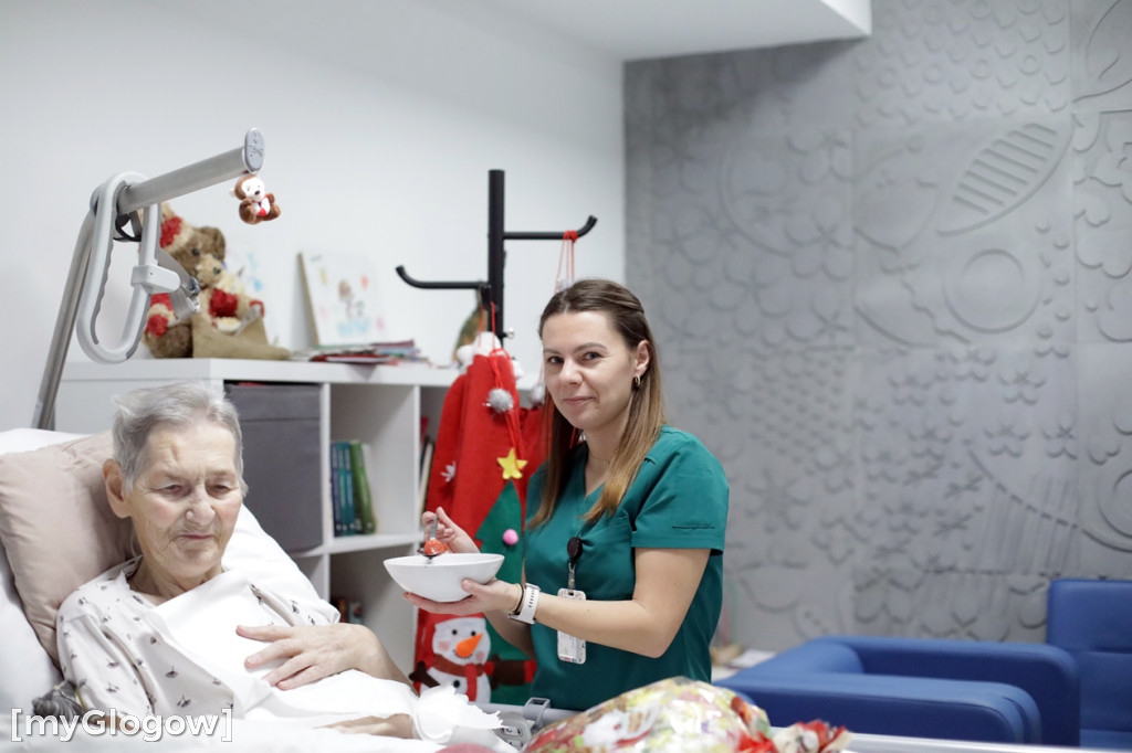 Piękne chwile podczas wigilii w hospicjum