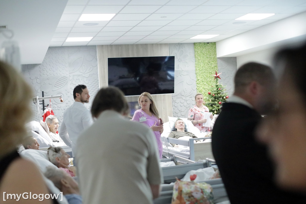 Piękne chwile podczas wigilii w hospicjum