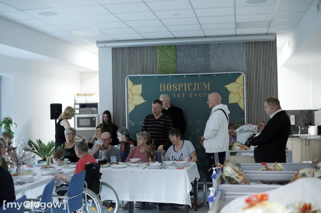 Piękne chwile podczas wigilii w hospicjum