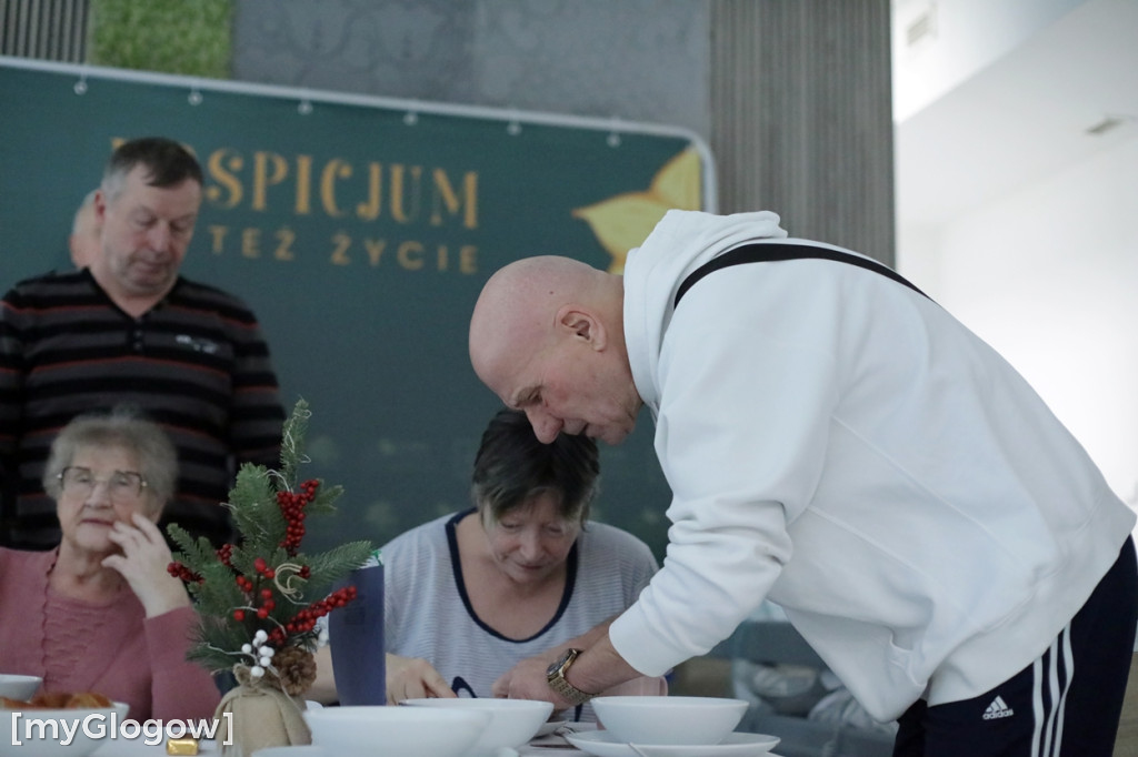 Piękne chwile podczas wigilii w hospicjum