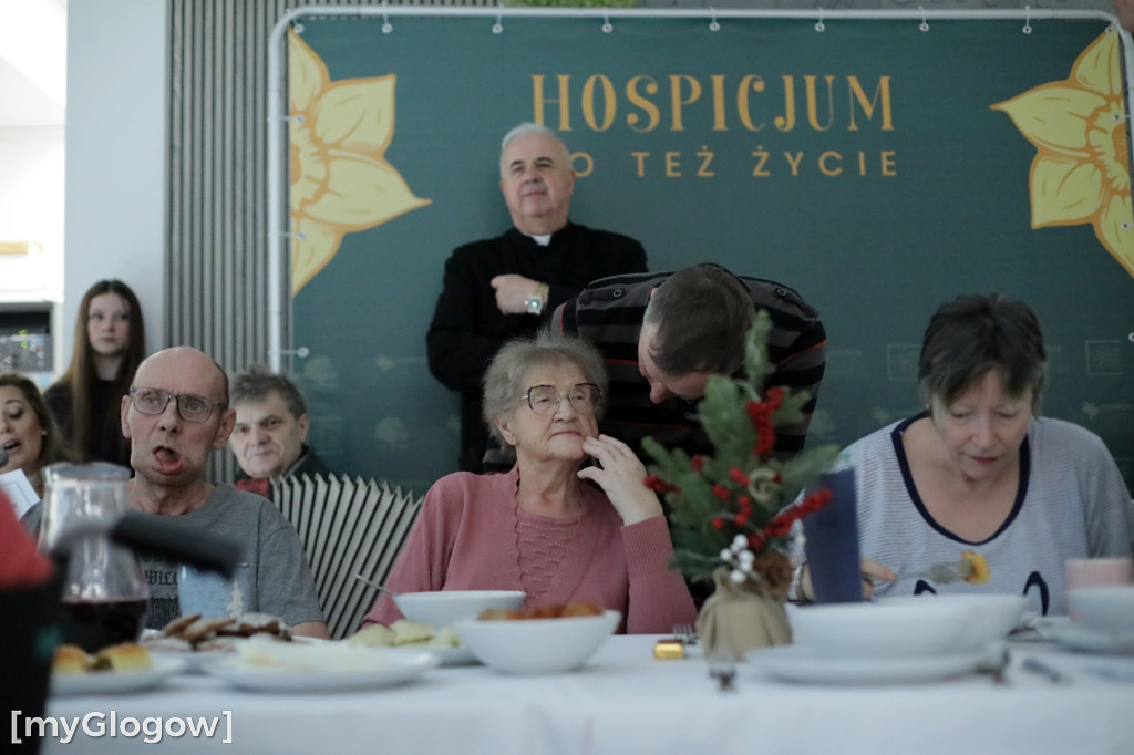 Piękne chwile podczas wigilii w hospicjum
