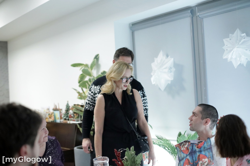 Piękne chwile podczas wigilii w hospicjum