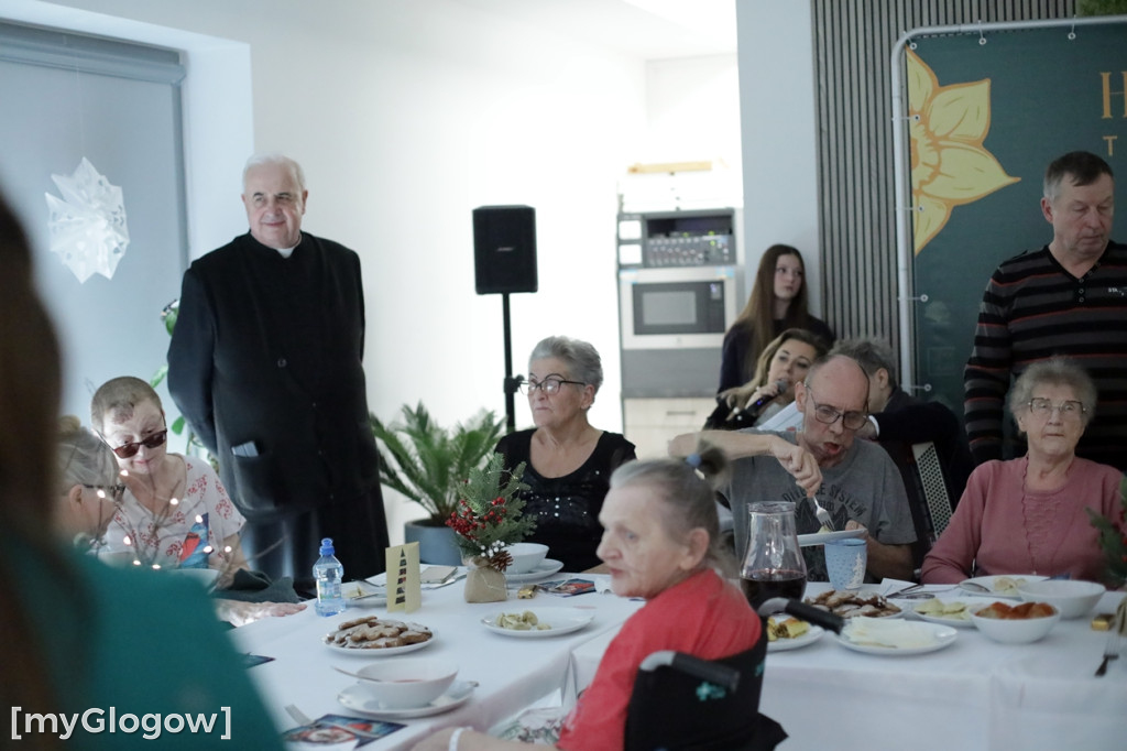 Piękne chwile podczas wigilii w hospicjum